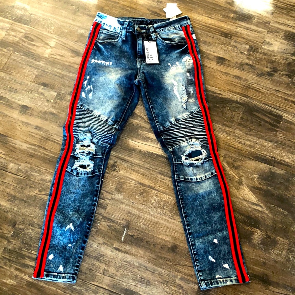 #1. Rue21 Premium Skinny Supreme flex jeans.